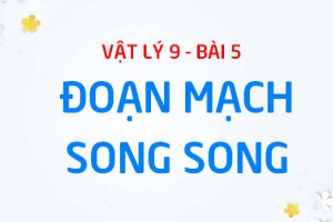 Mạch điện song song: Công thức tính điện trở tương đương R, hiệu điện thế U, cường độ dòng điện I - Vật lý 9 bài 5